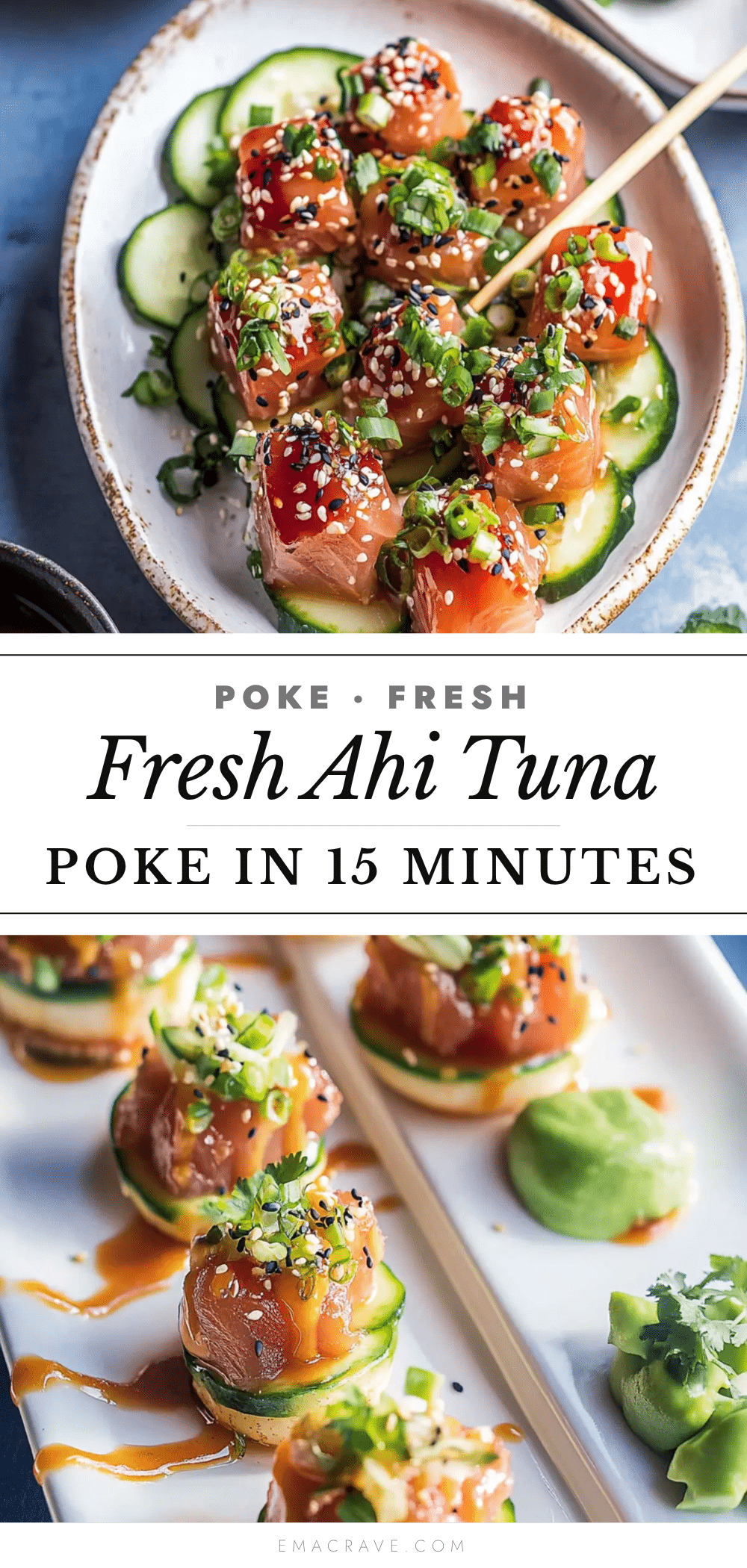 quick ahi tuna poke appetizer in 15 minutes recipe