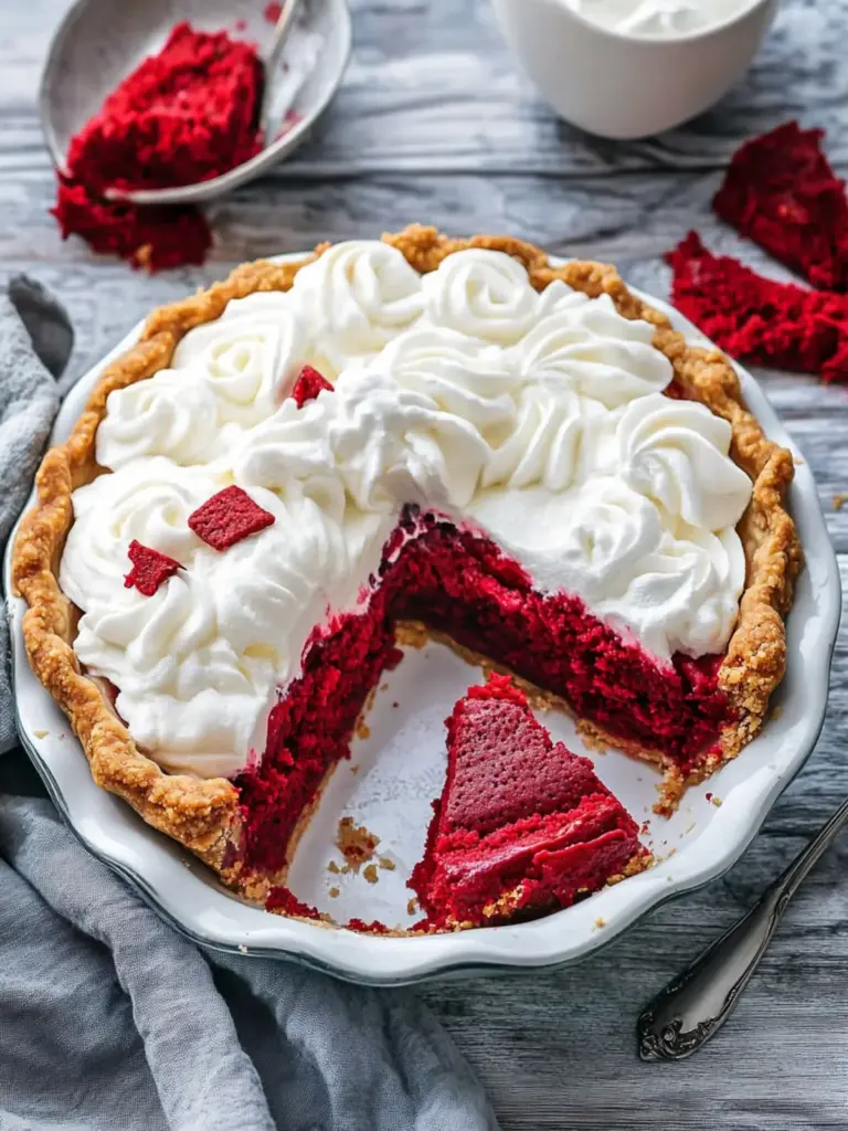 red velvet pie - featured image