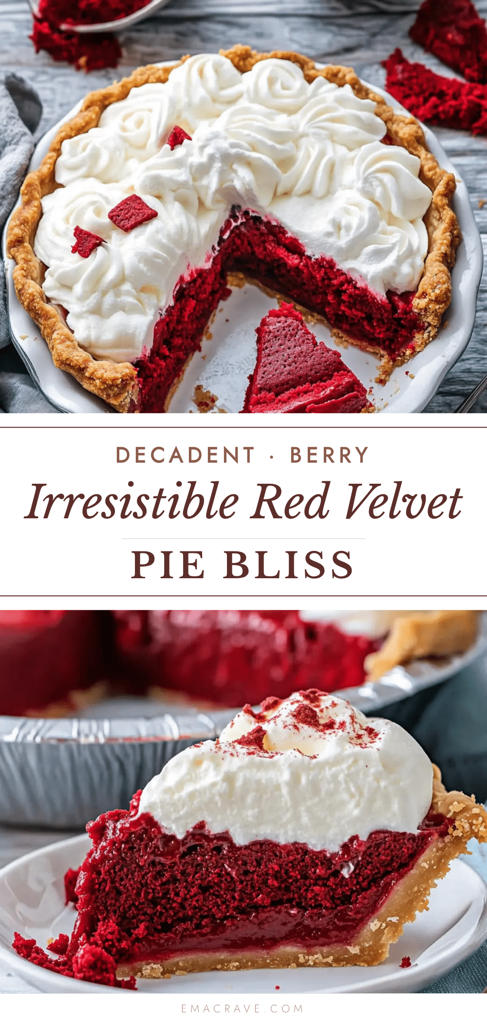 red velvet pie recipe