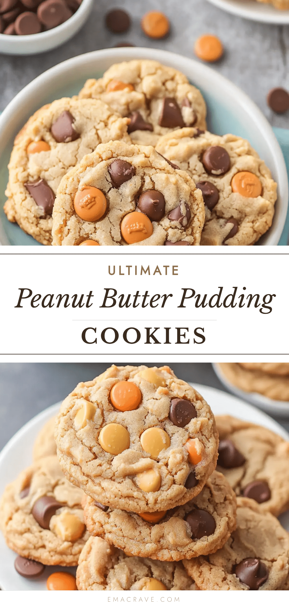 Reese’s Peanut Butter Pudding Cookies recipe