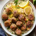 Savory rice meatballs - featured image