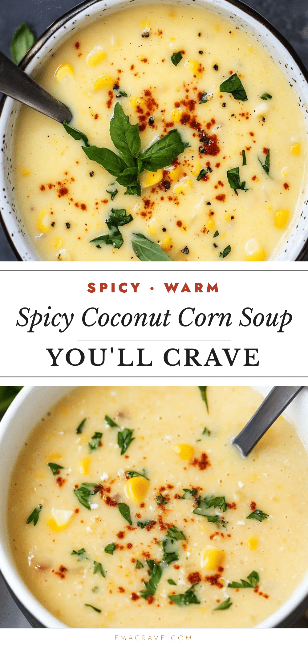 spicy coconut corn soup recipe