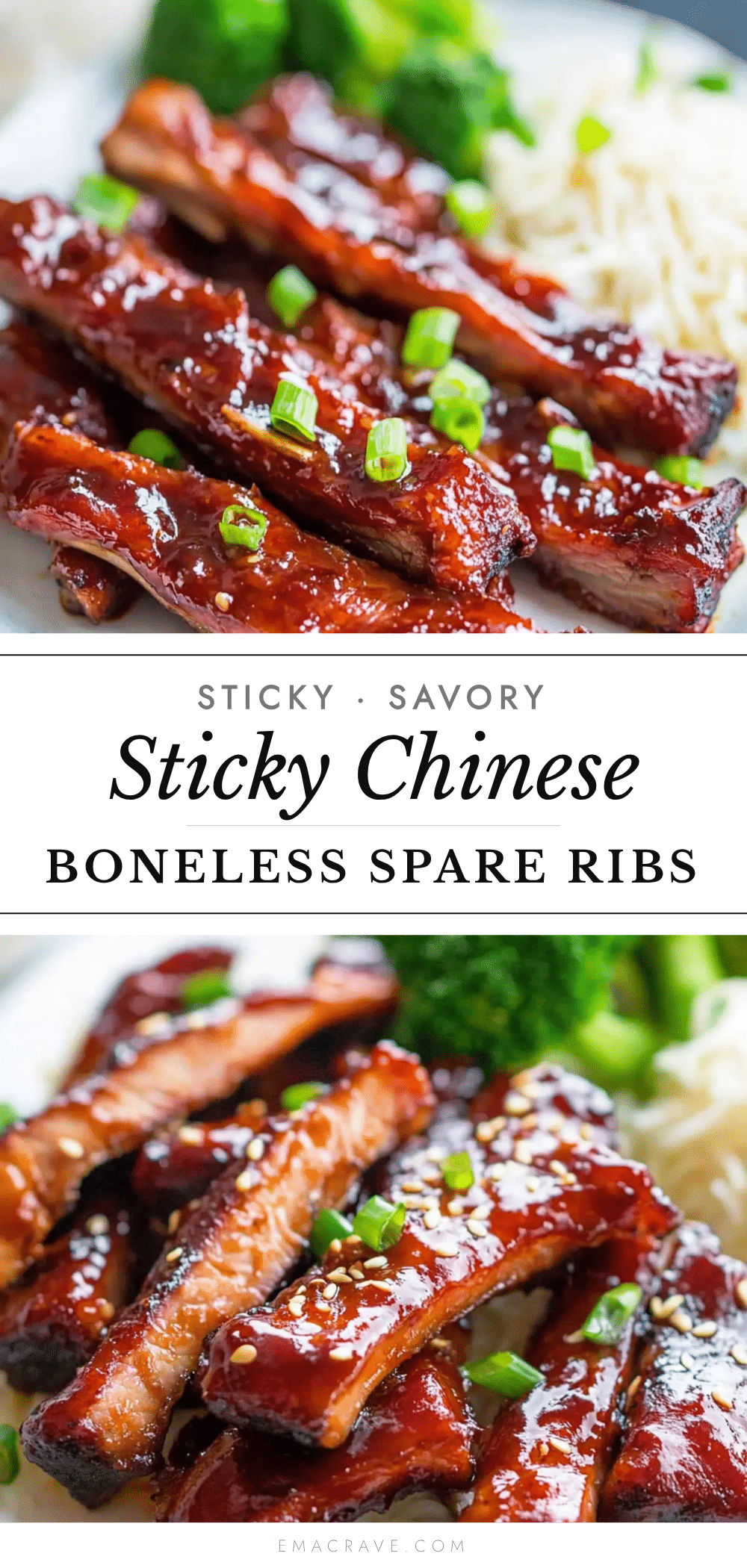 sticky Chinese boneless spare ribs recipe