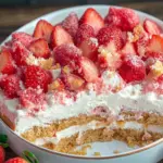 strawberry shortcake tres leches cake - featured image